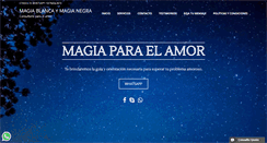 Desktop Screenshot of magiablancaymagianegra.com